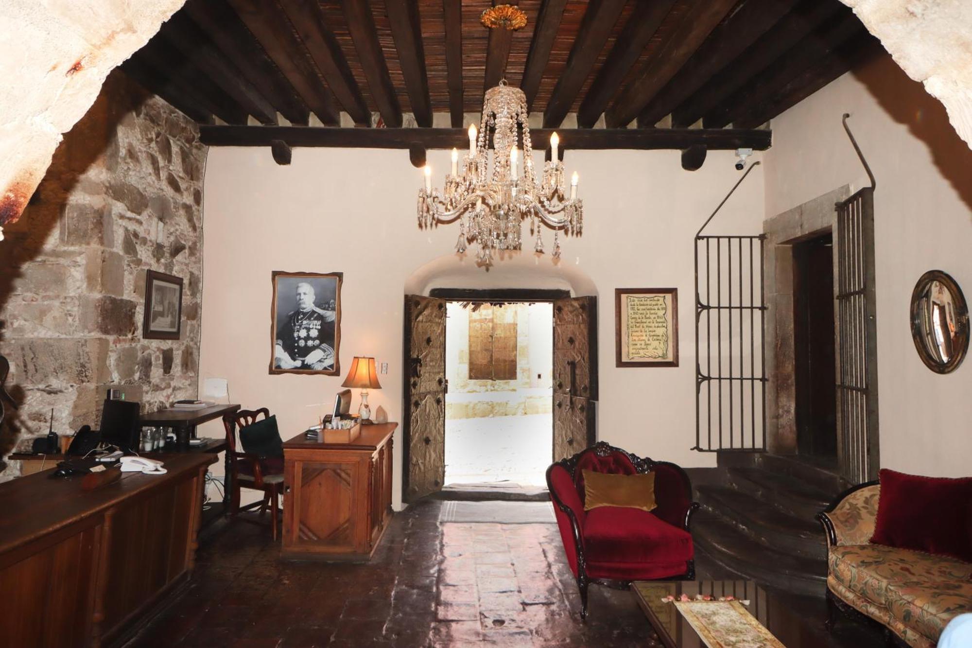 Hotel Boutique Meson De La Abundancia Catorce Exteriör bild