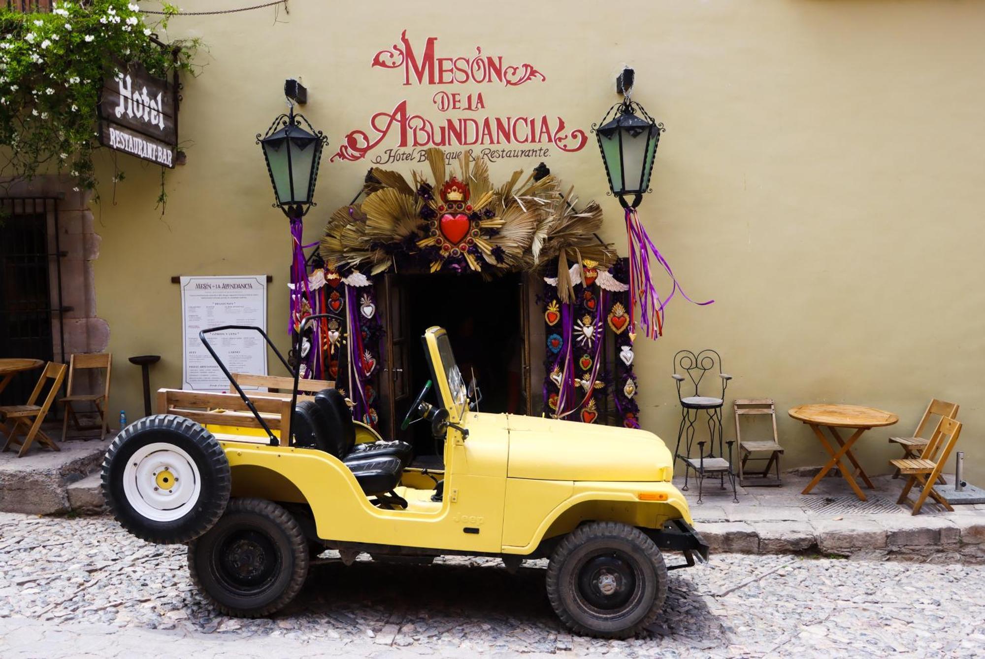 Hotel Boutique Meson De La Abundancia Catorce Exteriör bild