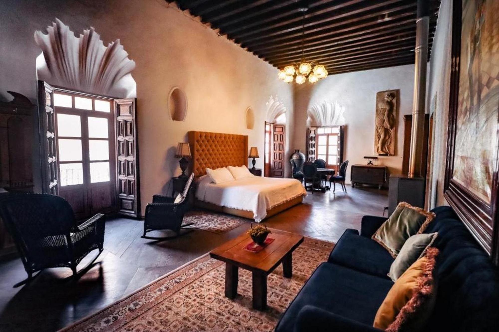 Hotel Boutique Meson De La Abundancia Catorce Exteriör bild